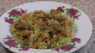 Рецепт приготовления риса и куриного филе со специями Карри