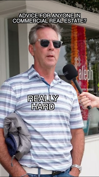 Asking millionaires how to get into commercial real estate 🧠