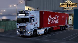 Лиссабон (Португалия) - Мурсия (Испания) 🚚 Scania R490 Streamline 🥤 Coca-Cola