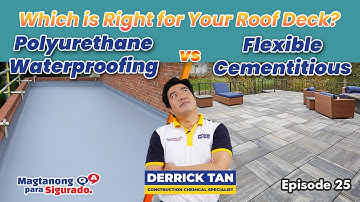 Waterproofing Roof Deck: Polyurethane vs. Flexible Cementitious