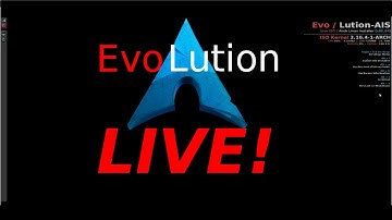 Arch Linux: Evo-Lution Install Live!