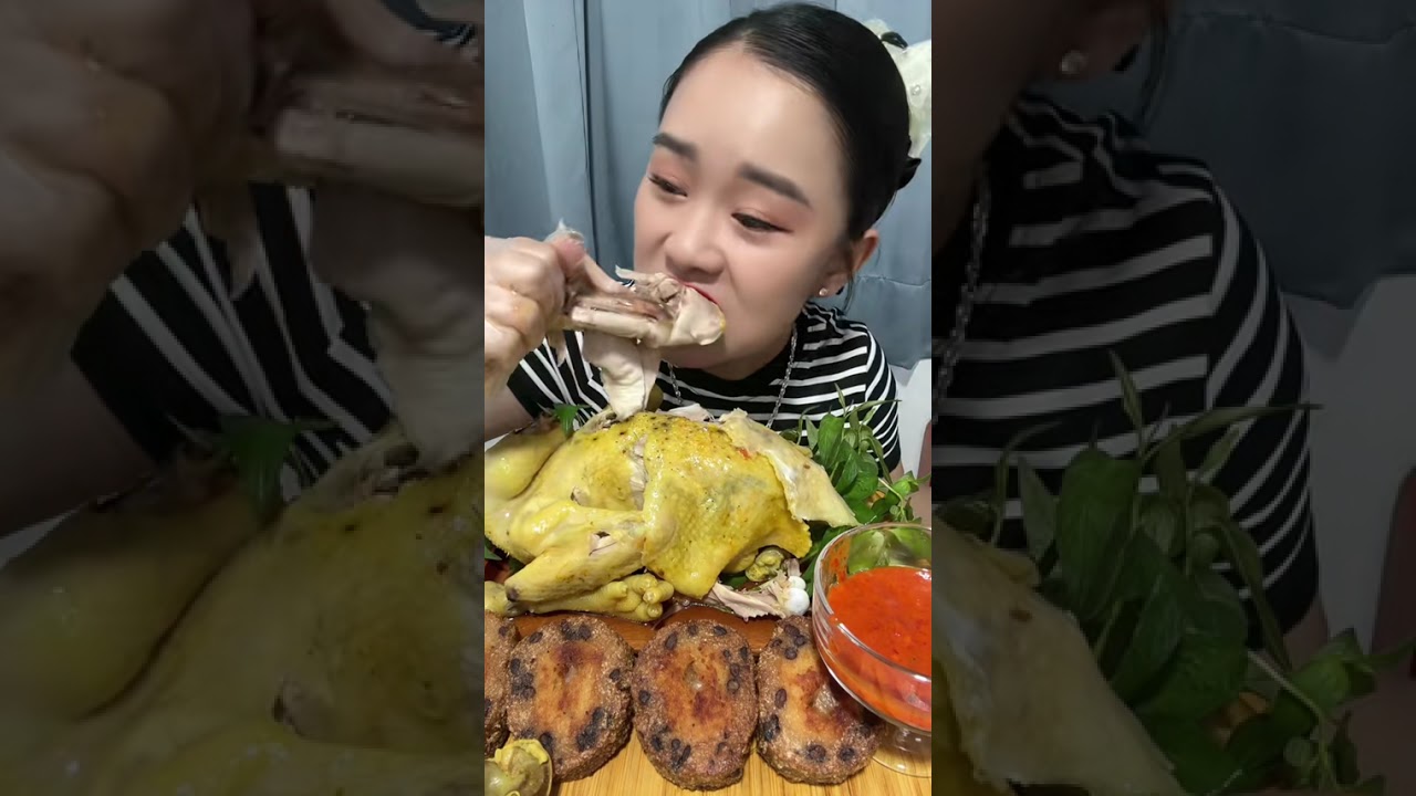 Thử thách mỗi ngày trong nhiều ngày Ngày thứ I🤭❤️#mukbang #ancungtiktok