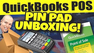 QuickBooks POS EMV Credit Card Payment PIN Pad Unboxing