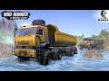 Spintires: MudRunner - POWERFUL DUMP TRUCK Towing Damaged Truck