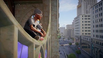 Pouya-Forever Waiting For You At My Window (SKATE. Realistic Skating Music Video)