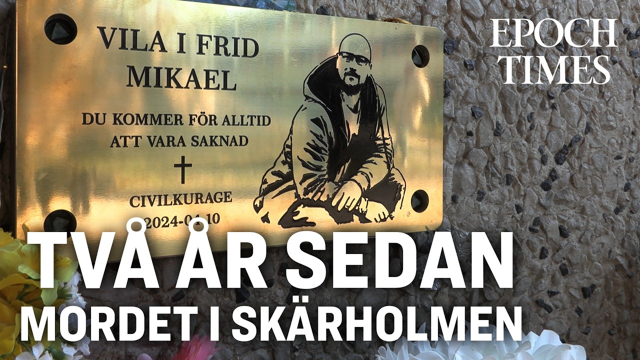 Minnesstund för Mikael Janicki – två år efter mordet i Skärholmen