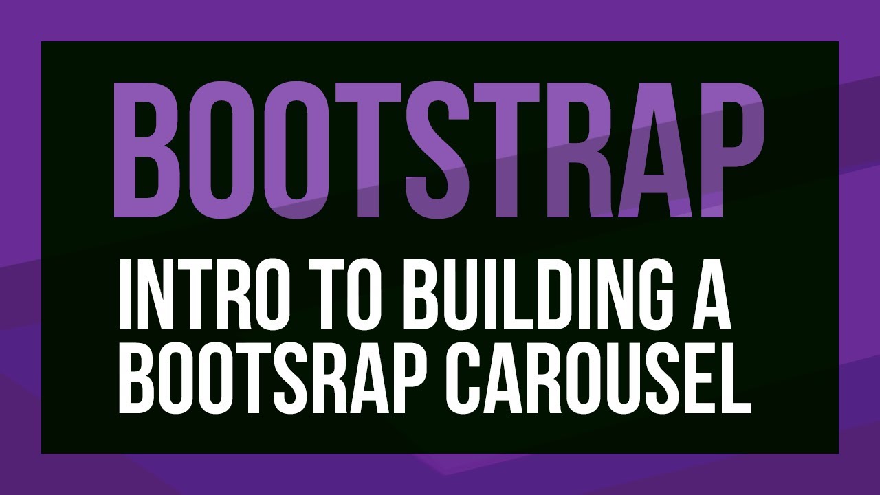 Bootstrap Carousel Examples - Introduction to Bootstrap 4 Carousels ...