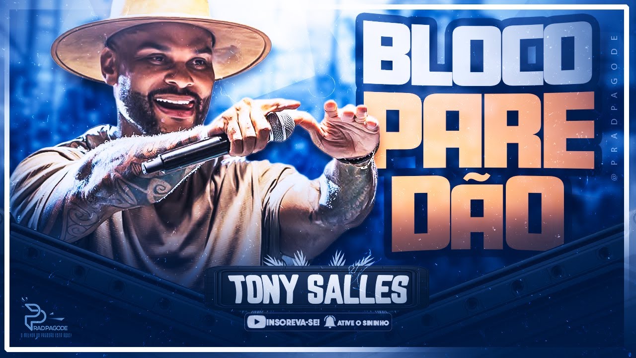 TONY SALLES - BLOQUINHO PAREDÃO 2025 | VOU MERGULHAR, EU MANDEI VOCÊ SENTAR...