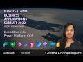 NZ Business Applications Summit 2022 - Deep Dive into the Power Platform CoE w/ Geetha Chockalingam