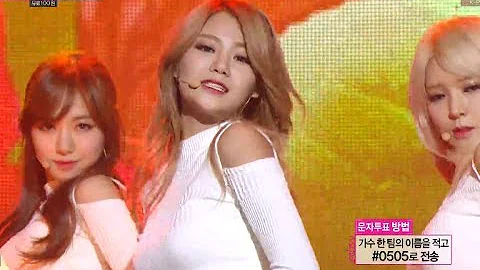 AOA - Confused, 에이오에이 - 흔들려 Music Core 20131026