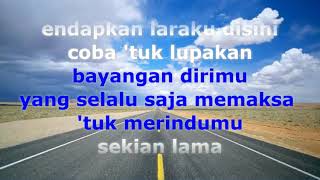 NAFF - TERENDAP LARAKU | KARAOKE TANPA VOKAL | LIRIK