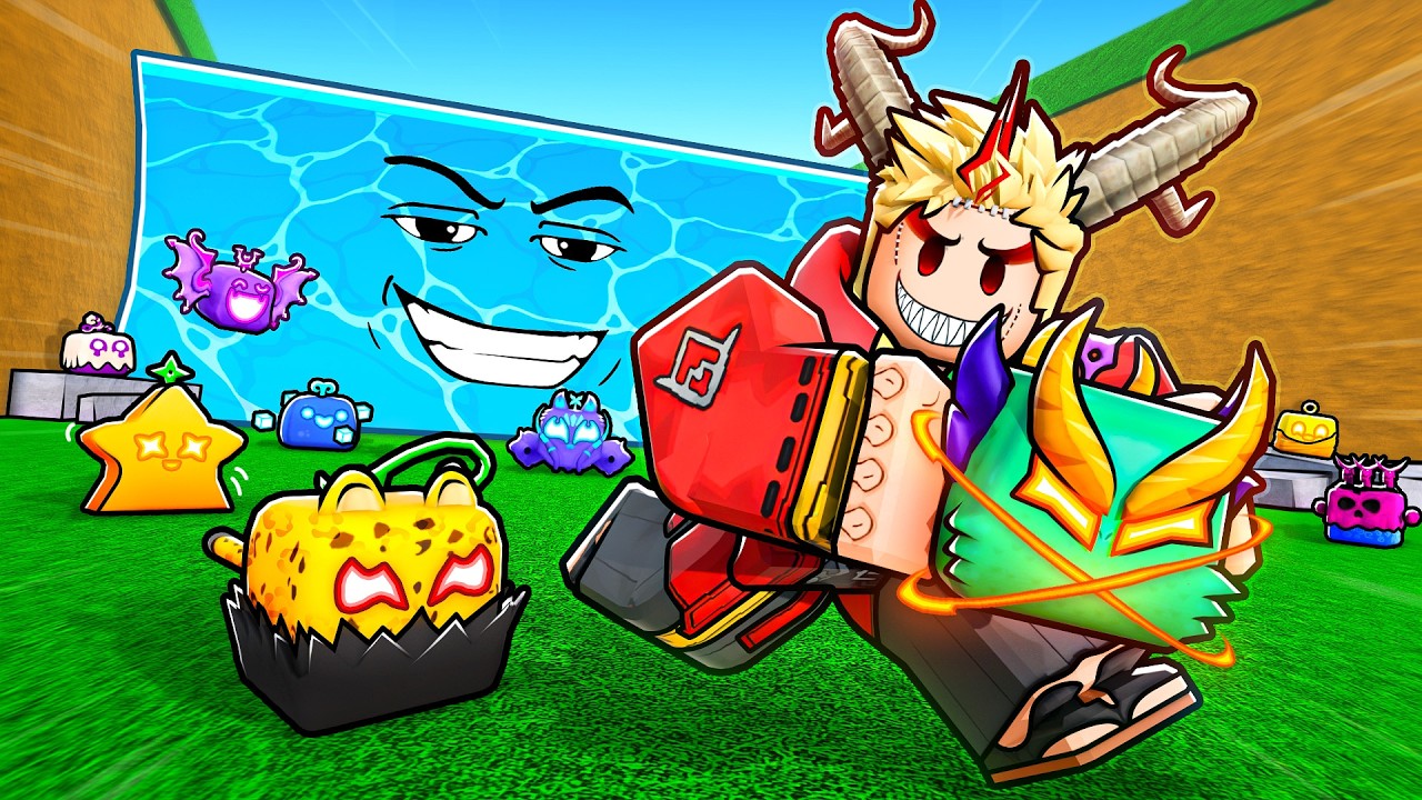 I Escaped Tsunami for Blox Fruits!