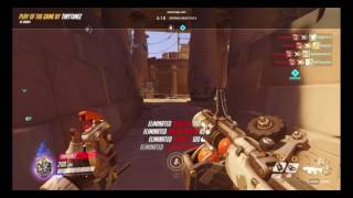 Overwatch: Best Junkrat Riptire Ultimate: Quad Kill