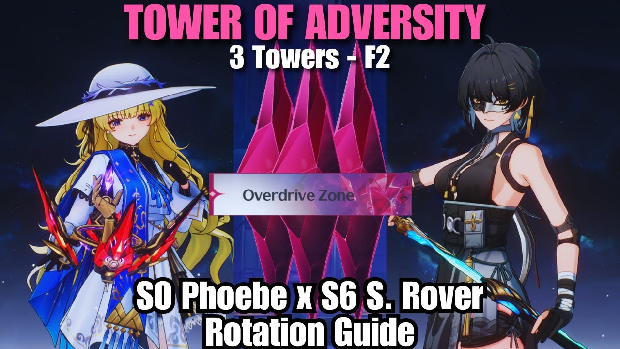 S0 Phoebe x S6 Spectro Rover Rotation WuWa TOA Overdrive | Tower of Adversity 2.1 | Wuthering Waves
