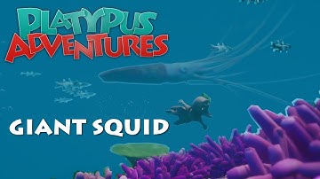 🦑 Giant Squid 🦑 - (Unreal Engine 4) | Platypus Adventures