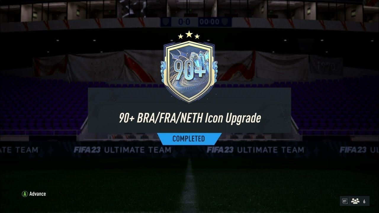 Fifa 23 - 90+ BRA/FRA/NETH Icon Upgrade Pack