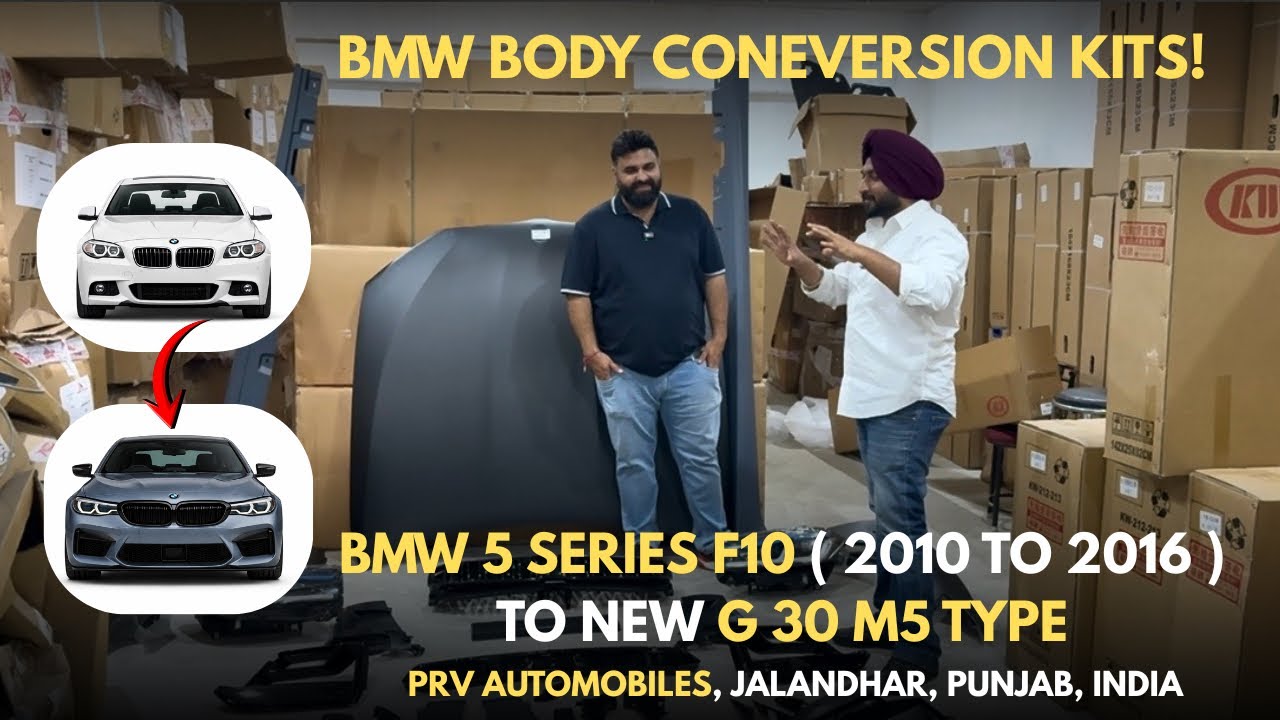 ⁣BMW CAR | BODY CONEVERSION KITS | 5 SERIES F10 2010 To 2016 | PRV , JALANDHAR, INDIA 