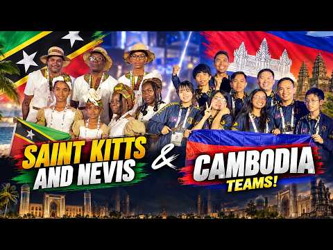 The story of two very special teams who reached the Olympiad! | Cambodia and Saint Kitts and Nevis