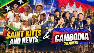 The story of two very special teams who reached the Olympiad! | Cambodia and Saint Kitts and Nevis