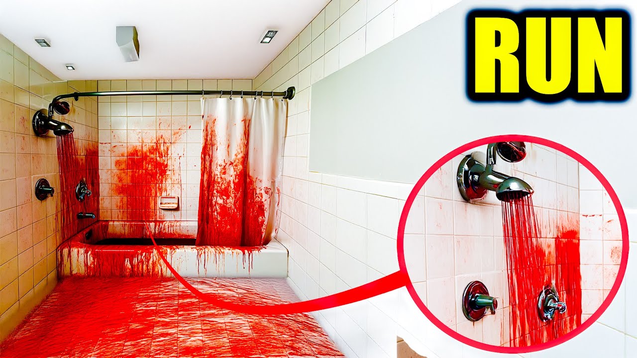 МЫ НАШЛИ КРОВАВЫЙ ДУШ, ТОТ, ЧТО ПРОИСХОДИТ ДАЛЬШЕ, СТРАШЕН!!