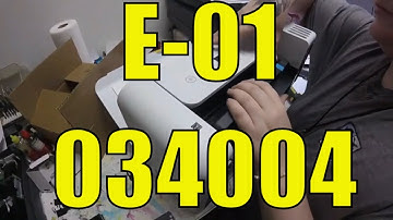 How To Fix Epson E-01 034004 Error For FREE