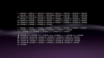 PS3 - Special Symbols and Animated Characters