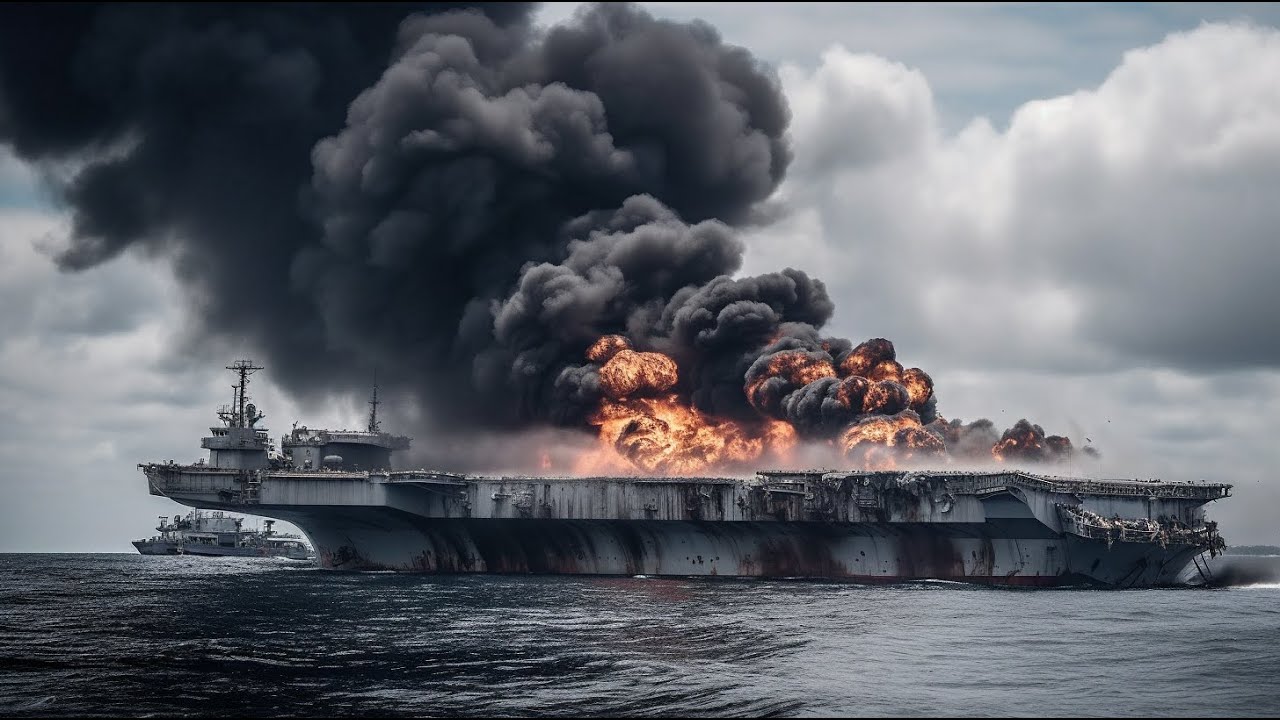 Ukrainian Neptune Anti-Ship Guided Missile Destroyed Russian Aircraft  Carrier near Crimea - ARMA 3