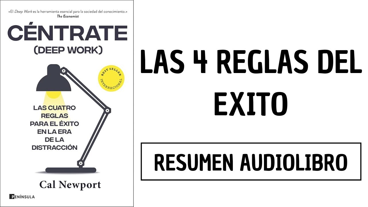 ¡Domina tu enfoque en la era de las distracciones! 🎯 Resumen de Céntrate (Deep Work) de Cal Newport