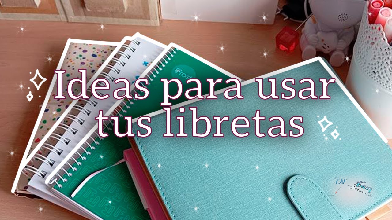 Ideas creativas para usar tus libretas vacías Pt1 📚​📓​📒​