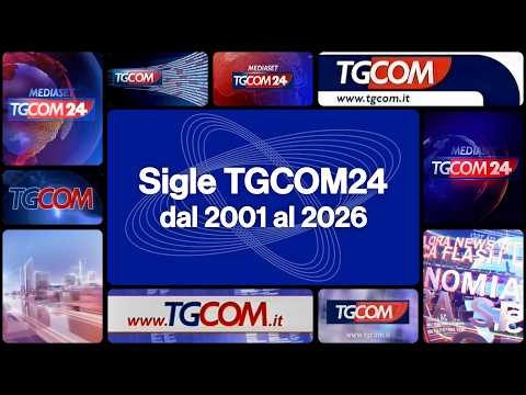 Sigle TGCOM24 (dal 2001 al 2026)