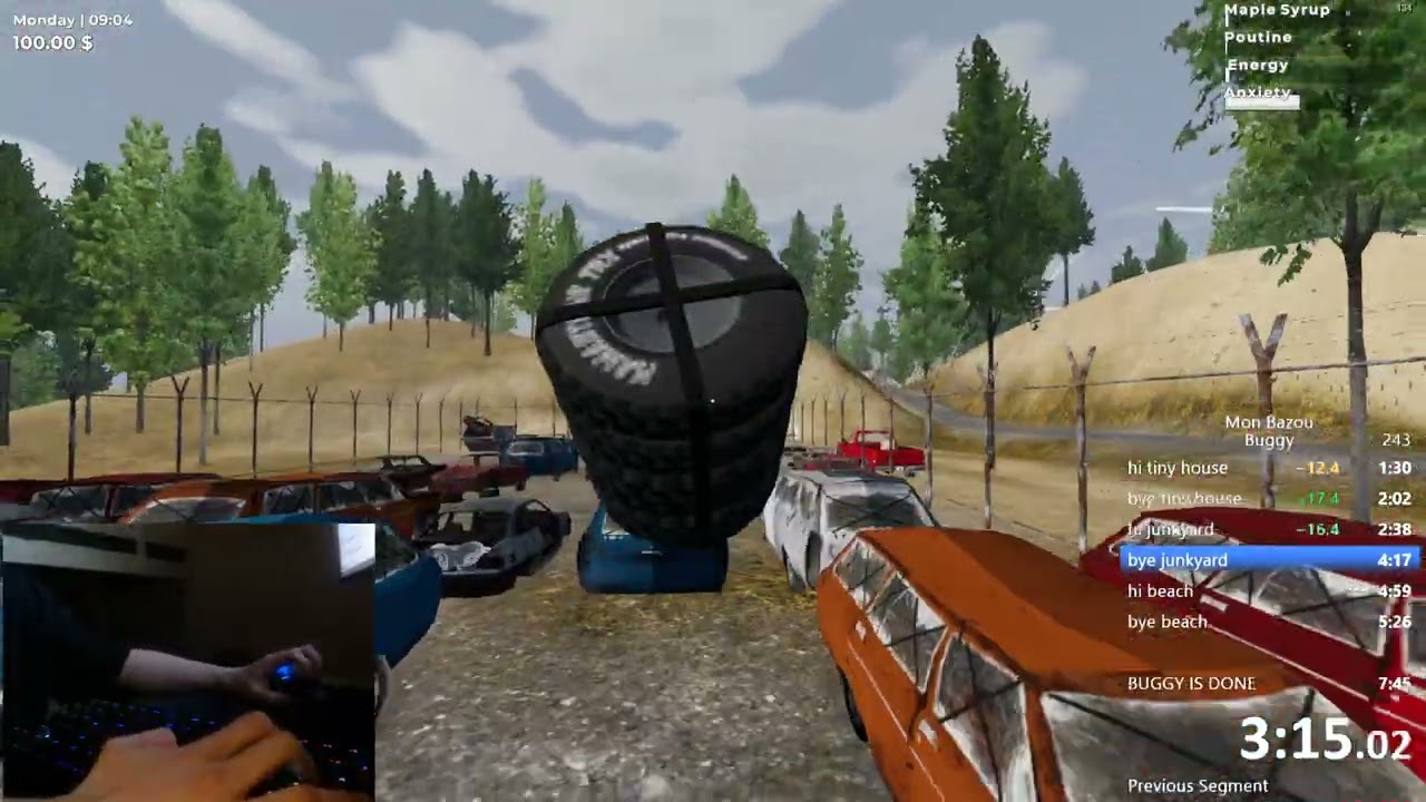 Mon Bazou speedrun - Buggy - 6m57s000