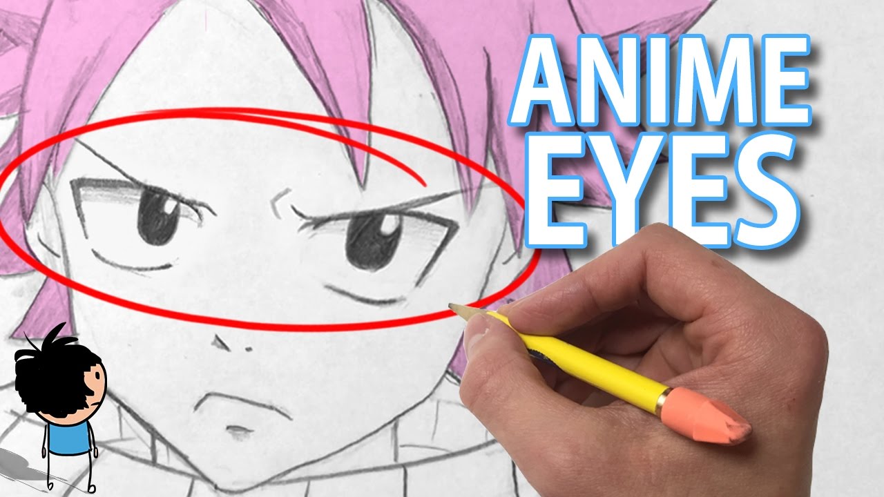 How To Draw Anime/Manga Eyes *4 Ways ft. Natsu Senpai! Easy Step by Step Tutorial - YouTube