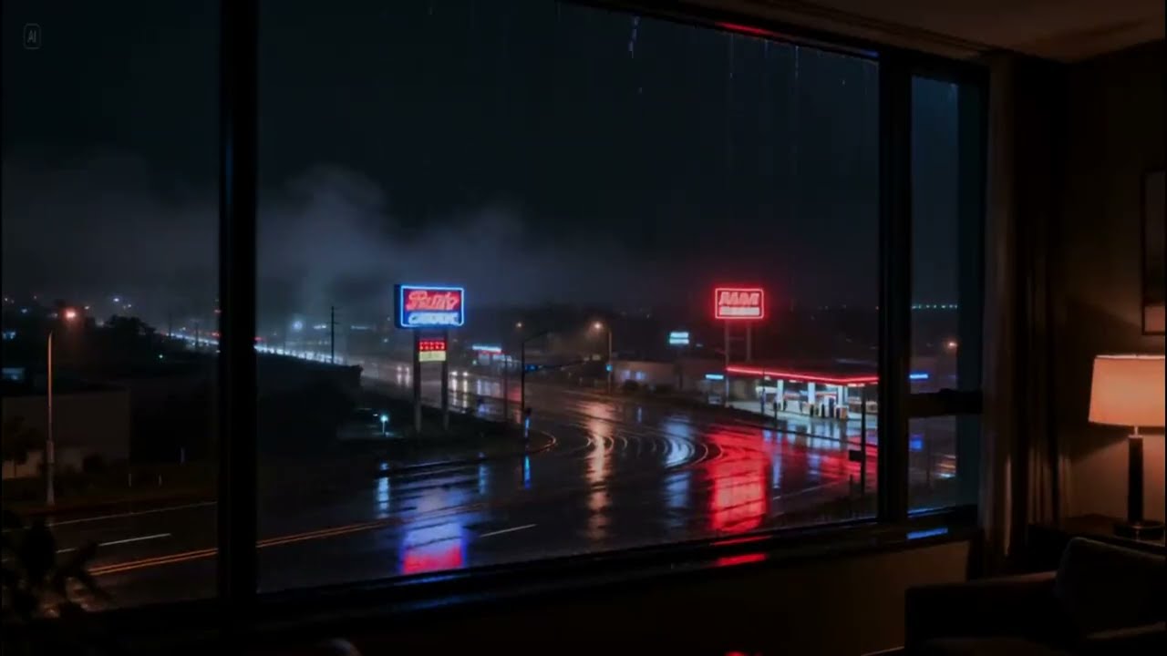 3 Hours Rainy Café Night + Soft Jazz Piano (No Talking) | Study & Focus | Driporia (Part 3)