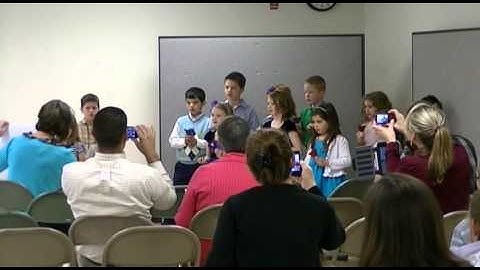 Childrens Class With Hand Bells