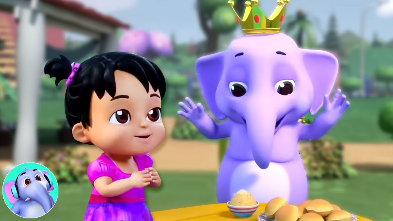 Rhathi Raja Hathi Raja O Hathi Raja, हाथी राजा कहाँ चले, Balgeet and Kids Poem ...