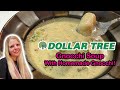 Dollar Tree Gnocchi Soup With Homemade Gnocchi!