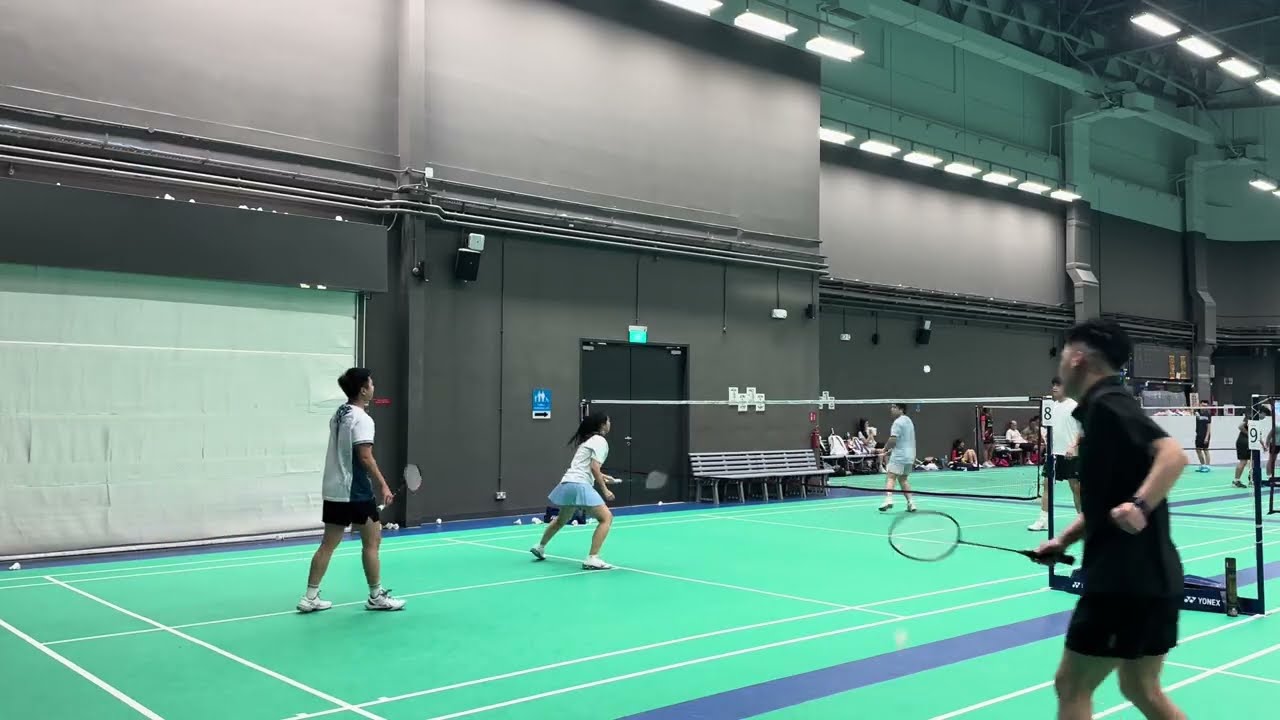 Badminton - Melson/Reg VS Andon/Joronn