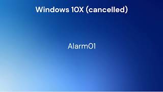 Windows all alarm ringtones.
