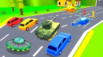 🏆Shape-Shifting - Walkthrough ALL LEVELS (Android/iOS) part 15. ROMANUZ