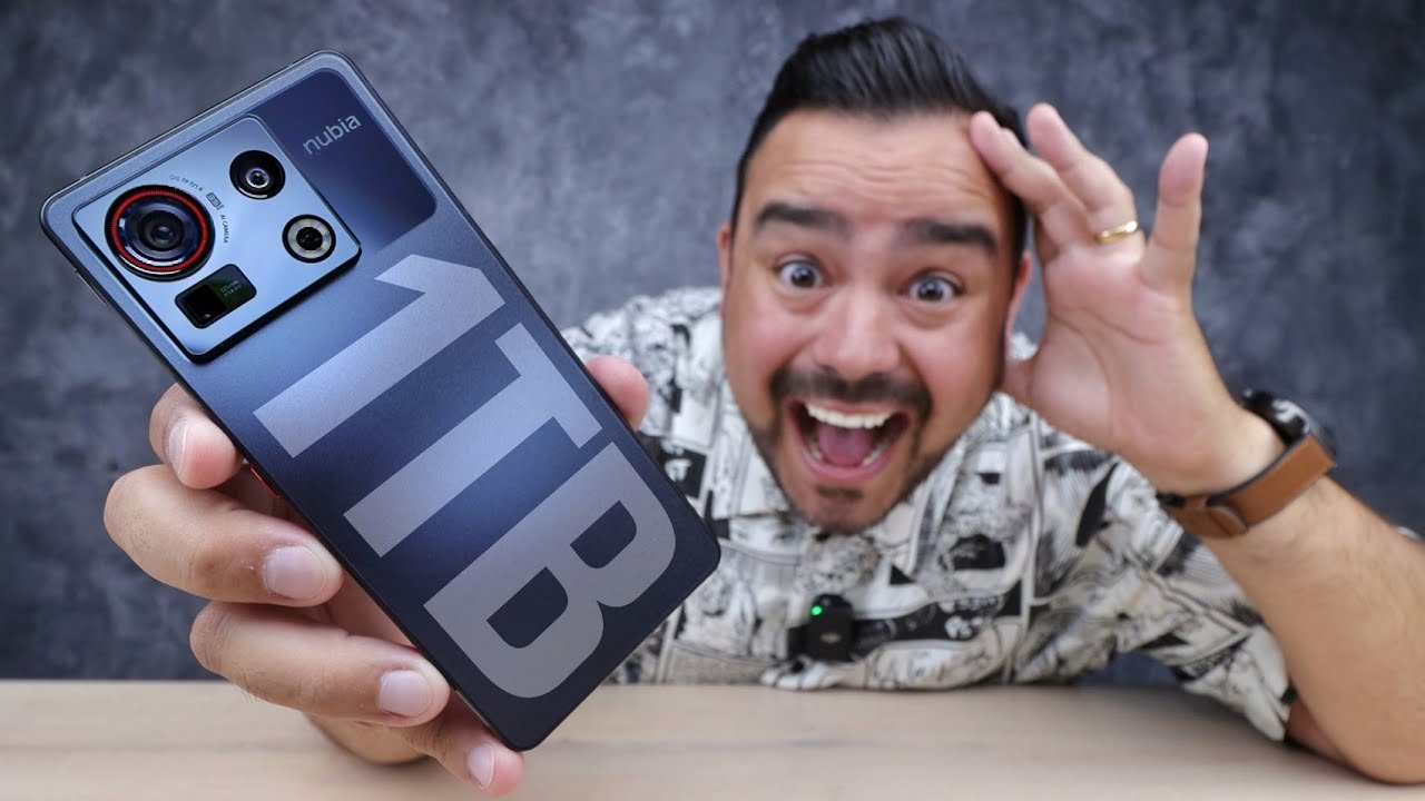 1 TERABYTE com 26GB RAM ! Nubia Z40s PRO veio BRUTO 🤯