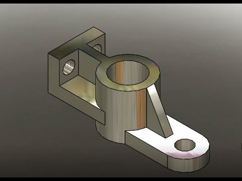 Tutorial de Solidworks para principiantes Ejercicio 5 MODELAR PIEZAS ...