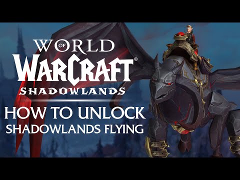 How to Unlock Flying in Shadowlands (9.2.5) - World of Warcraft