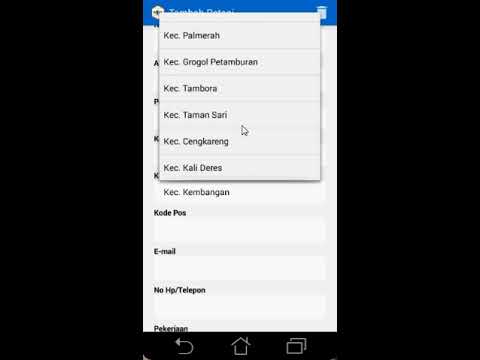 Populate Sinner Data From SQLite Database