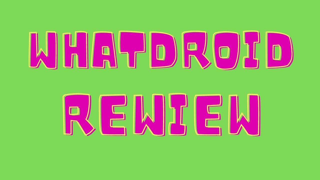 WhatDROID Rewiew I In Dept / Bonus