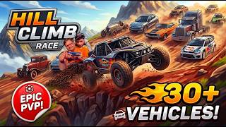 hill  climb racing CHALLENGE WORLD RECODE #shortsfeed #shortlive #viral screenshot 2