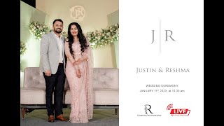 Justin & Reshma Wedding Ceremony