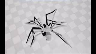 Procedural Spider Animation Using Control Rig