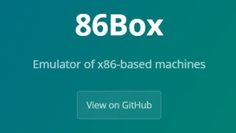 The 86BOX Video Number ONE of TWO
