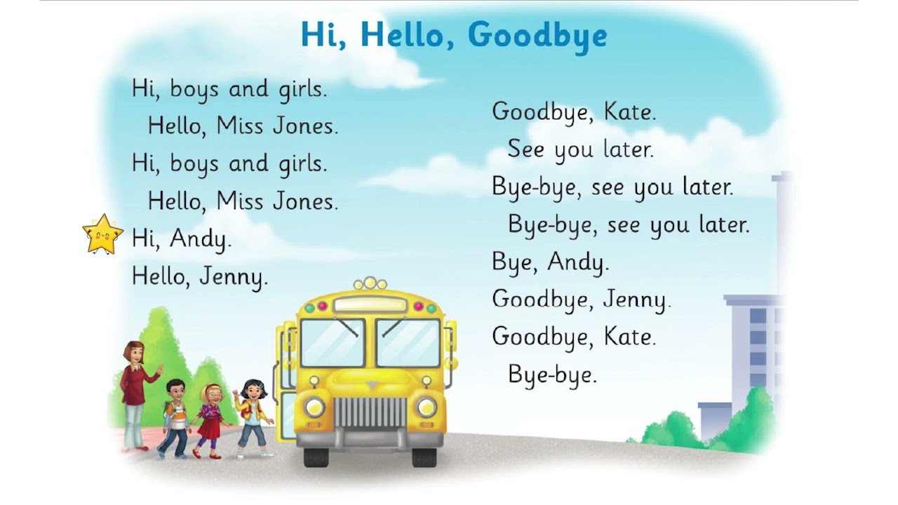 Let's Begin 2 Unit 2 - Hi, Hello, Goodbye