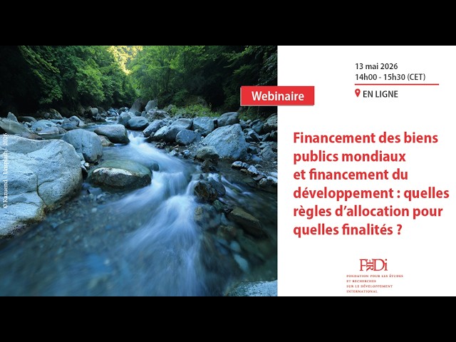 Financement des biens publics mondiaux et financement du développement